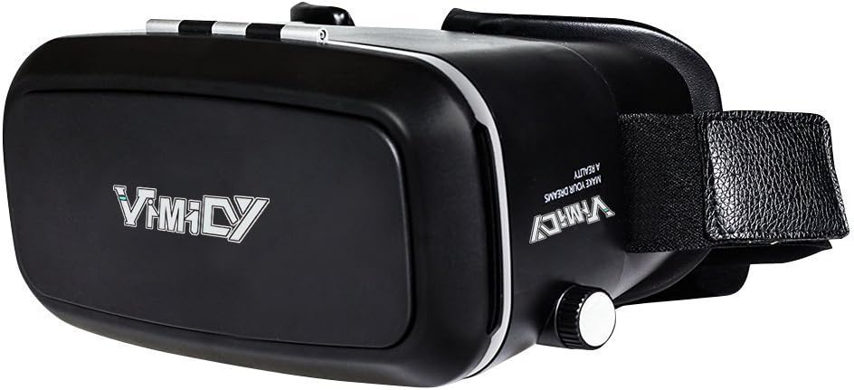 VR Headset Glasses Virtual Reality Mobile Phone 3D Movies for iPhone 6/6s/5s/5c/5 Samsung Galaxy s5/s6/note4/note5 and Other 4.7"-6.0" Cellphones+ FREE GIFT : Anti-blueray Glasses