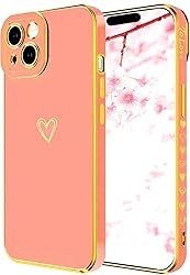 ROUTDOM Compatible with iPhone 14 Plus Heart Case