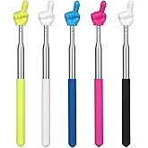 5 Pcs Telescoping Pointer for Classroom, Teachers Retractable Pointer Sticks for Whiteboard Telescopic Extendable Hand Pointe
