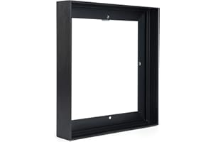 YIVIVEN Canvas Floater Frame 1 1/4" Deep, Metal Floater Frame for Canvas Painting, Canvas Floating Frame, Floater Frames, Canvas Frame Kit, Canvas Art Frame, Canvas Picture Frame (24"x32", Black)