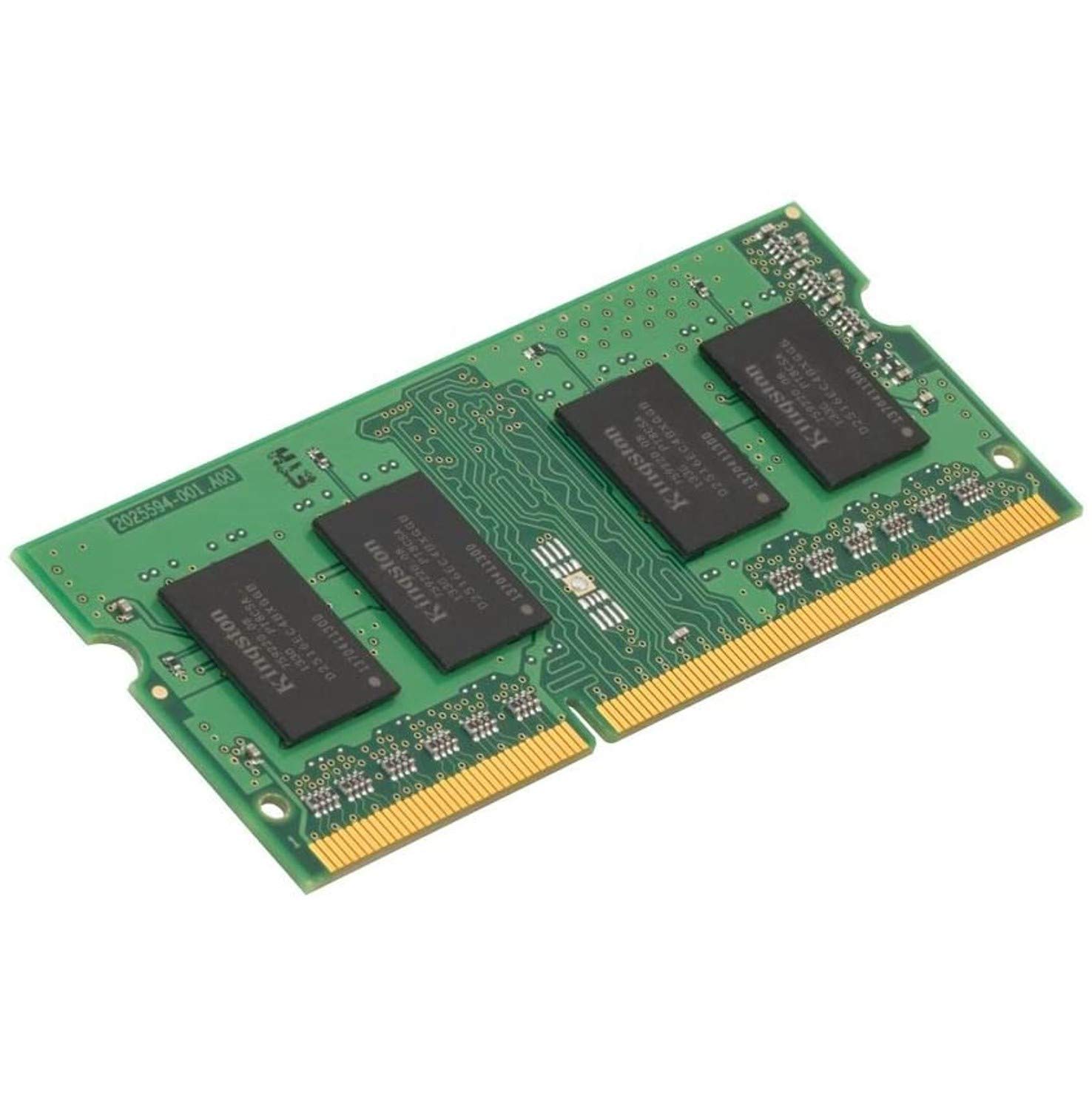 Kingston KVR13S9S6/2 2 GB 1333 MHz DDR3 Non-ECC CL9 204-Pin SO-DIMM Value RAM Memory, 1.5 V, Black