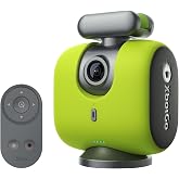 XbotGo Chameleon AI Auto Sports Action Camera - 4K 60FPS Soccer Camera and Basketball Tracking Camera for Team Sports, Live Streaming, No Subscription, Works with iOS &amp; Android (Lemon Green)