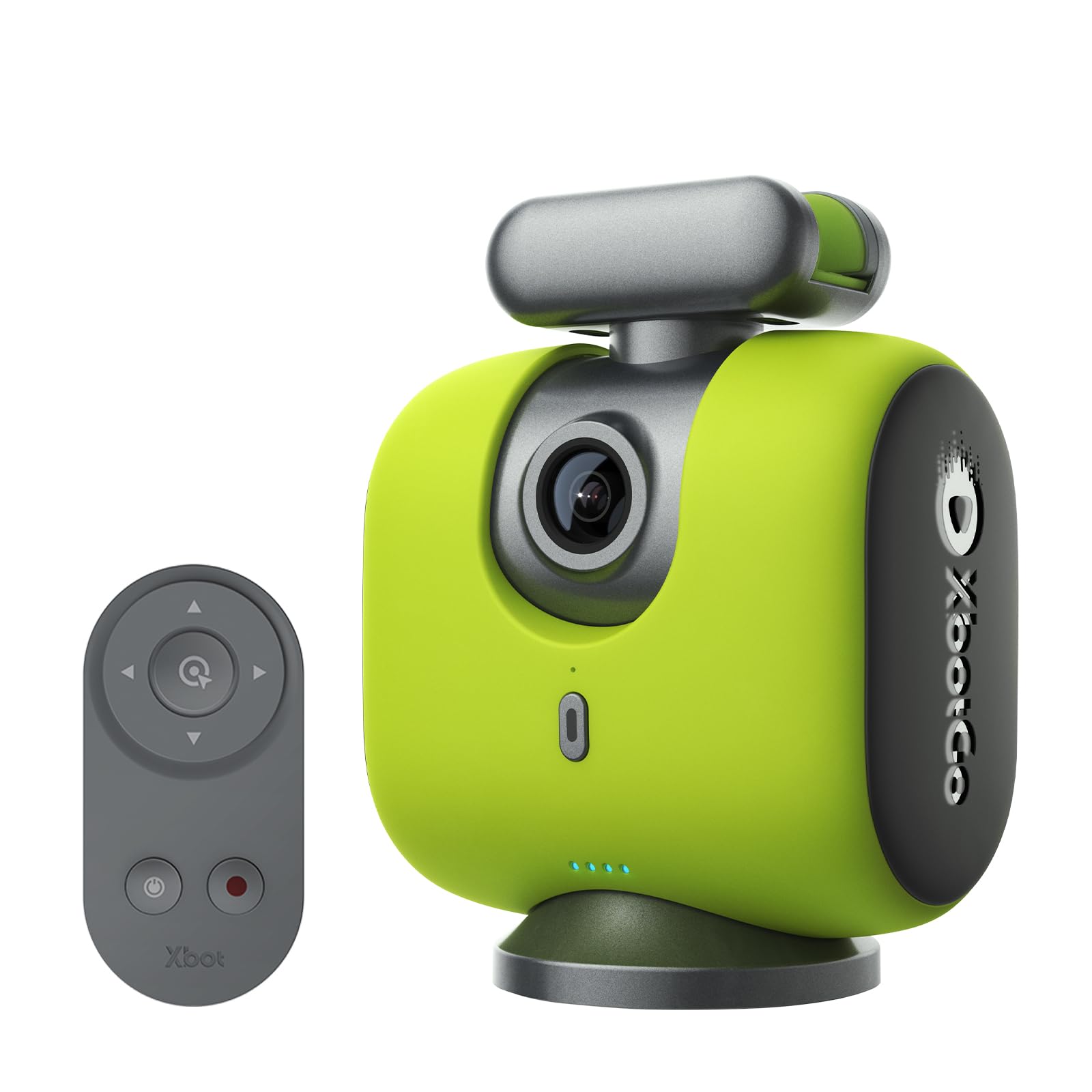 Photo 1 of XbotGo Chameleon AI Auto Sports Action Camera - 4K 60FPS Soccer Camera and Basketball Tracking Camera for Team Sports, Live Streaming, No Subscription, Works with iOS & Android (Lemon Green)