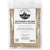 Butcher's Blend Country Style Sausage Seasoning 8oz packet seasons up to 25lbs of Meat. No MSG