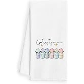 WFSM Boho Christian Kitchen Towels 16x24 - God Says You are Christian Dish Towels for Kitchen, Inspirational Christian Gifts for Women, Bible Verse Scripture Decorative Hand Towels for Bathroom