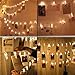H.YOUNG Wall Deco LED Photo Clips String Lights,Perfect For Wedding Surprise Office celebrate And DIY Hanging Phtoes,20 Clips, 13 feet, Warm White
