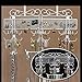 Premium White Jewelry Hanger with Branches and Rows (16.5