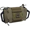 High Speed Gear Reflex IFAK System | Roll and Carrier | Medical Supply Holder (Olive Drab)