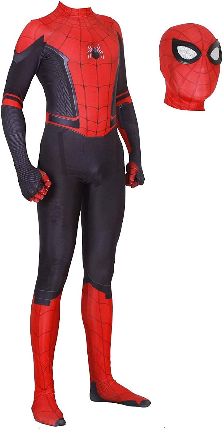 View Cosplay Costume Spider Man Far From Home Suit Gif