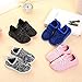 Casual Girls Breathable Running Shoes Boys Knit Lightweight Gym Athletic Sneakers Lace Up Foldable Walking Tennis Shoes
