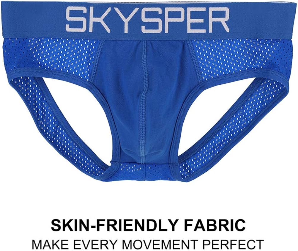 SKYSPER Men's Jockstrap Breathable Mesh Jock Straps Male Underwear, Athletic Supporters for Men at  Men’s Clothing store