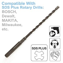 36PC, 5/32" x 7" with 1/4" SDS Plus Hex Rotary