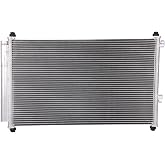 SCITOO 3575 Air Conditioning A/C Condenser for for Toyota RAV4 2006-2012 | Replace 884600R010, 8846042100 for RAV4 2.4L 2006-2008, 2.5L 2009-2012, 3.5L 2006-2012 Condenser, Parallel Flow
