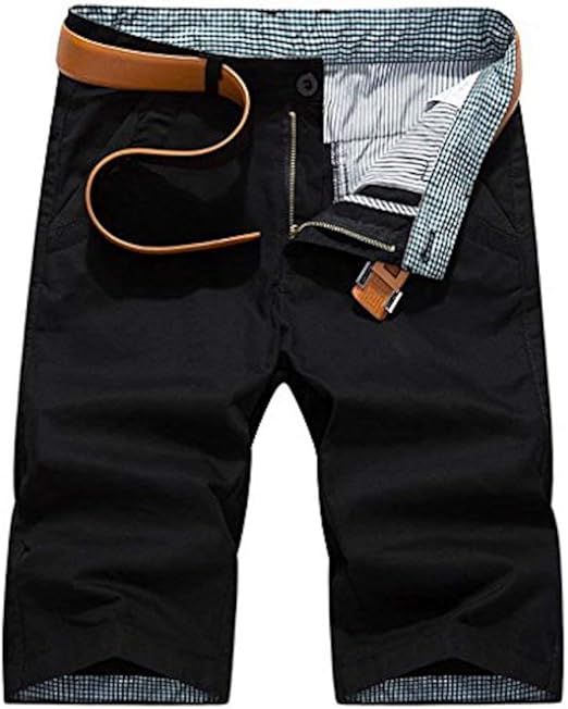 mens slim fit work shorts