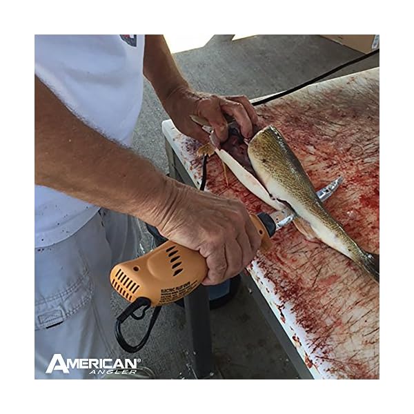American-Angler-PRO-Professional-Grade-Electric-Fillet-Knife-Sportsmens-Kit