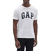 Gap Mens Short Sleeve Slub Logo Tee T-Shirt