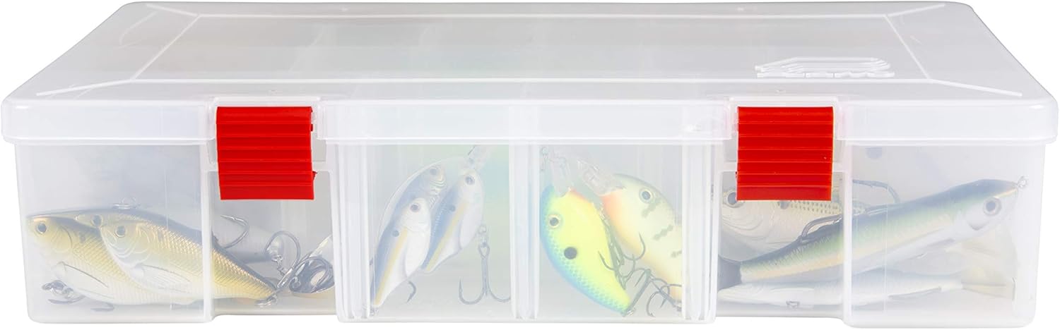 Plano RUSTRICTOR 3700 DEEP Stowaway, Premium Tackle Storage with Rust Prevention, Clear: Sports & Outdoors
