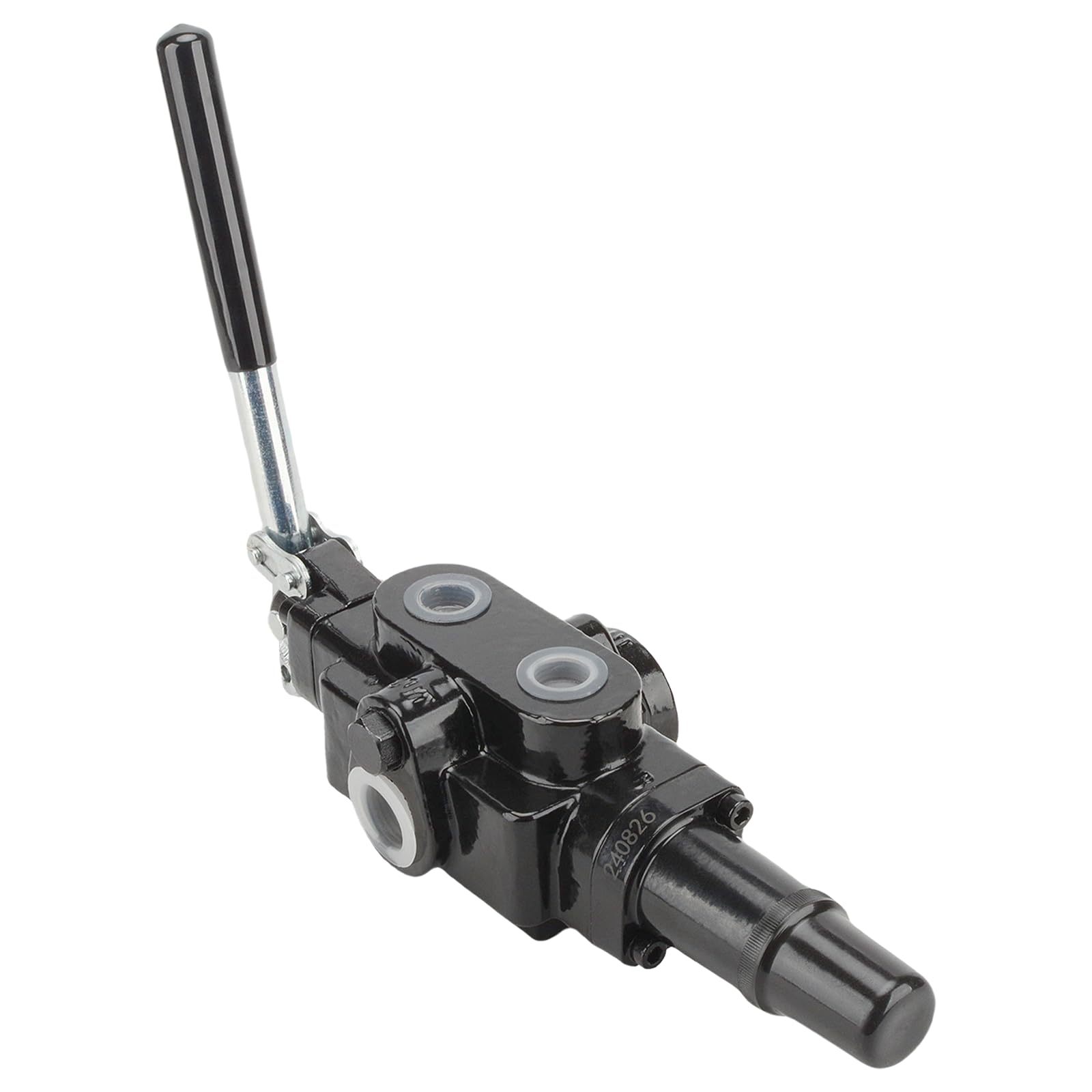 Photo 1 of INPANOLS Hydraulic Log Splitter Valve, 1 Spool 25GPM 3626PSI Hydraulic Directional Control Valve, Hydraulic Loader Valve w/Joystick for Log Splitter, Small Tractors & Loaders