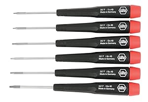 Wiha 26794 Precision Pentalobe Screwdriver Set (PL1-PL6)
