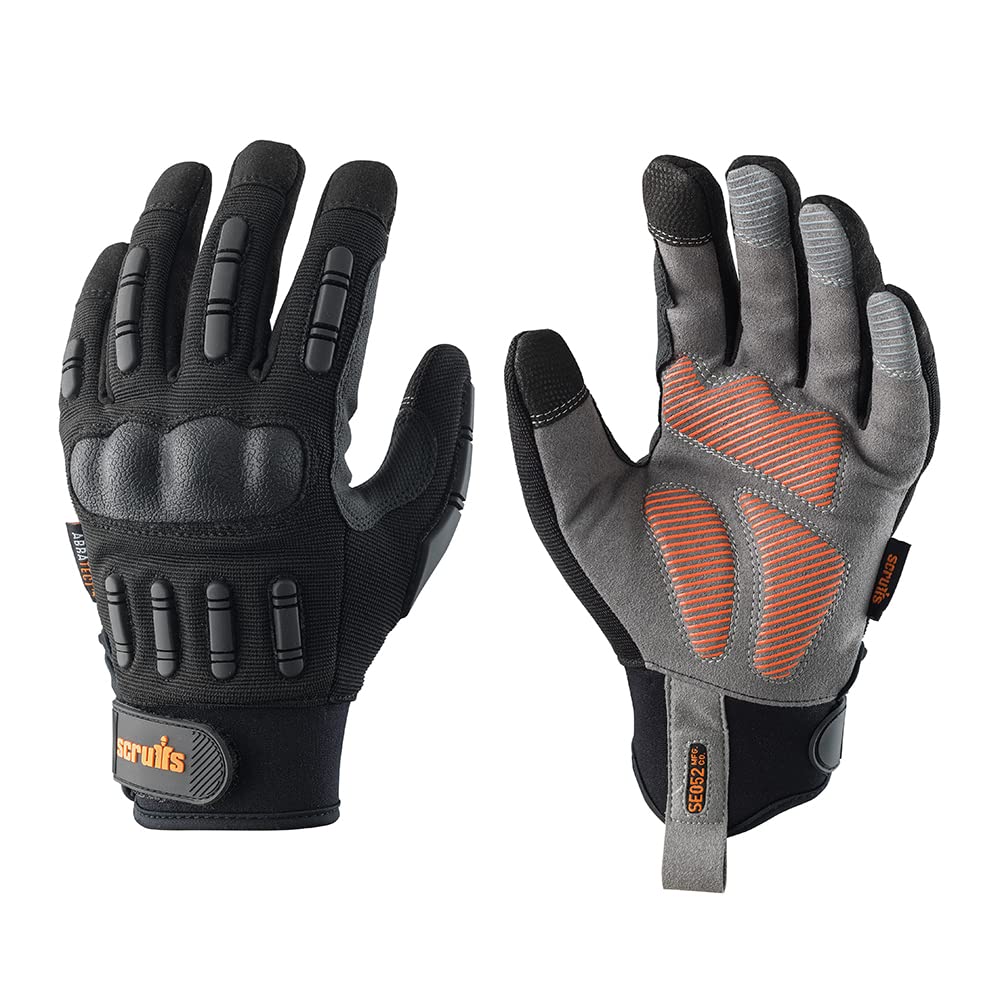 Scruffs Trade Shock Impact Gloves Black XL / 10 (T51007)