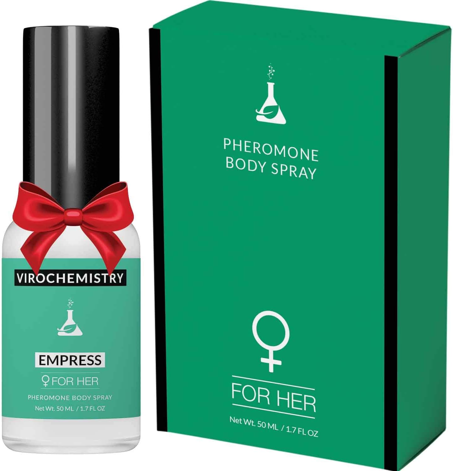 Pheromones For Women (EMPRESS) Body Spray, Elegant, Ultra Strength Organic Human Pheromones Fragrance Body Spray 50mL