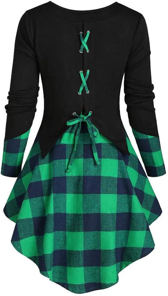 buffalo plaid dress plus size