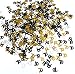 70th Birthday Confetti for Table Decorations - Pack of 1000 | Gold, Black, Silver Number 70 Confetti | 70th Birthday Decorations for Women and Men | 70th Confetti Centerpieces for Table Party Decor
