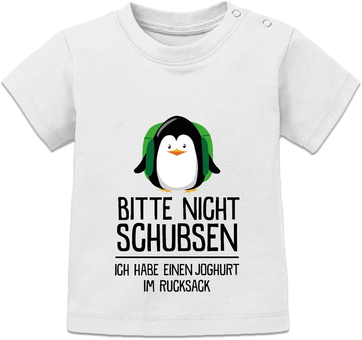 Nicht Schubsen Ich Hab Joghurt Im Rucksack Shirtcity Bitte Nicht Schubsen, Ich Habe Einen Joghurt IM Rucksack Baby