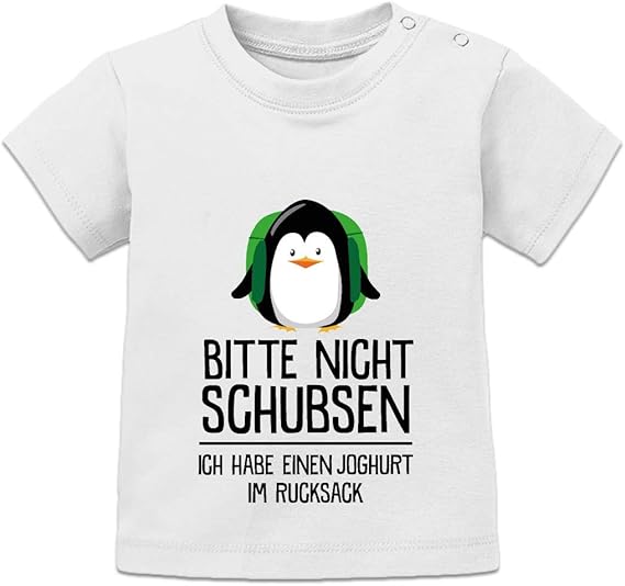 Bitte Nicht Schubsen Ich Hab Joghurt Im Rucksack Shirtcity Bitte Nicht Schubsen, Ich Habe Einen Joghurt IM Rucksack Baby