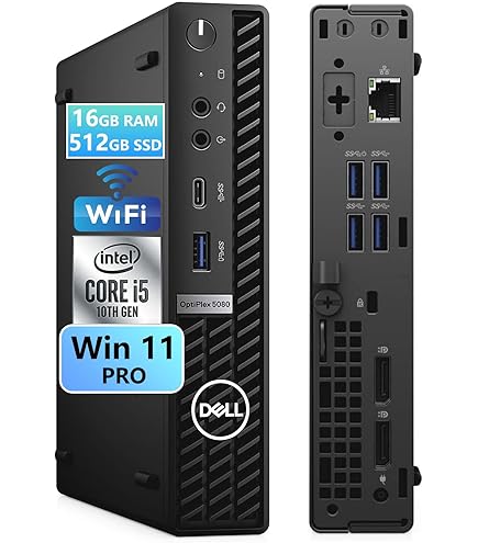 Amazon.com: Dell Optiplex 5080 Micro Tower Desktop | Core i7