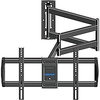 MOUNTUP 37.9" Long Arm TV Wall Mount for Most 42-75 Inch TVs, Full Motion Corner Wall Mount TV Bracket with Extension & Tilt