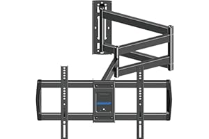 MOUNTUP 37.9" Long Arm TV Wall Mount for Most 42-75 Inch TVs, Full Motion Corner Wall Mount TV Bracket with Extension & Tilt & Swivel Articulating Arm, Max VESA 600x400mm and Up to 99 lbs, MU0047-L
