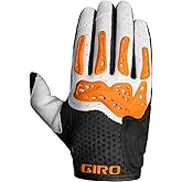 Giro Gnar Men's Mountain Cycling Gloves - Orange/Light Sharkskin, X-Large