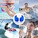 Swimming Ear Plugs, 3 Pairs Waterproof Reusable Silicone Earplugs for Swimming Showering Bathing Surfing Snorkeling and Other Adults Water Sports (Multicolor)
