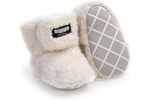 Ohwawadi Infant Baby Slippers Girls Boys Booties Warm Baby Socks Shoes Newborn Crib Footwear Prewalkers