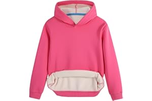 Shouldin Kids Fleece Hoodie Toddler Pullover Hooded Sweatshirt Long Sleeve Hoodie with Pocket for Boys and Girls