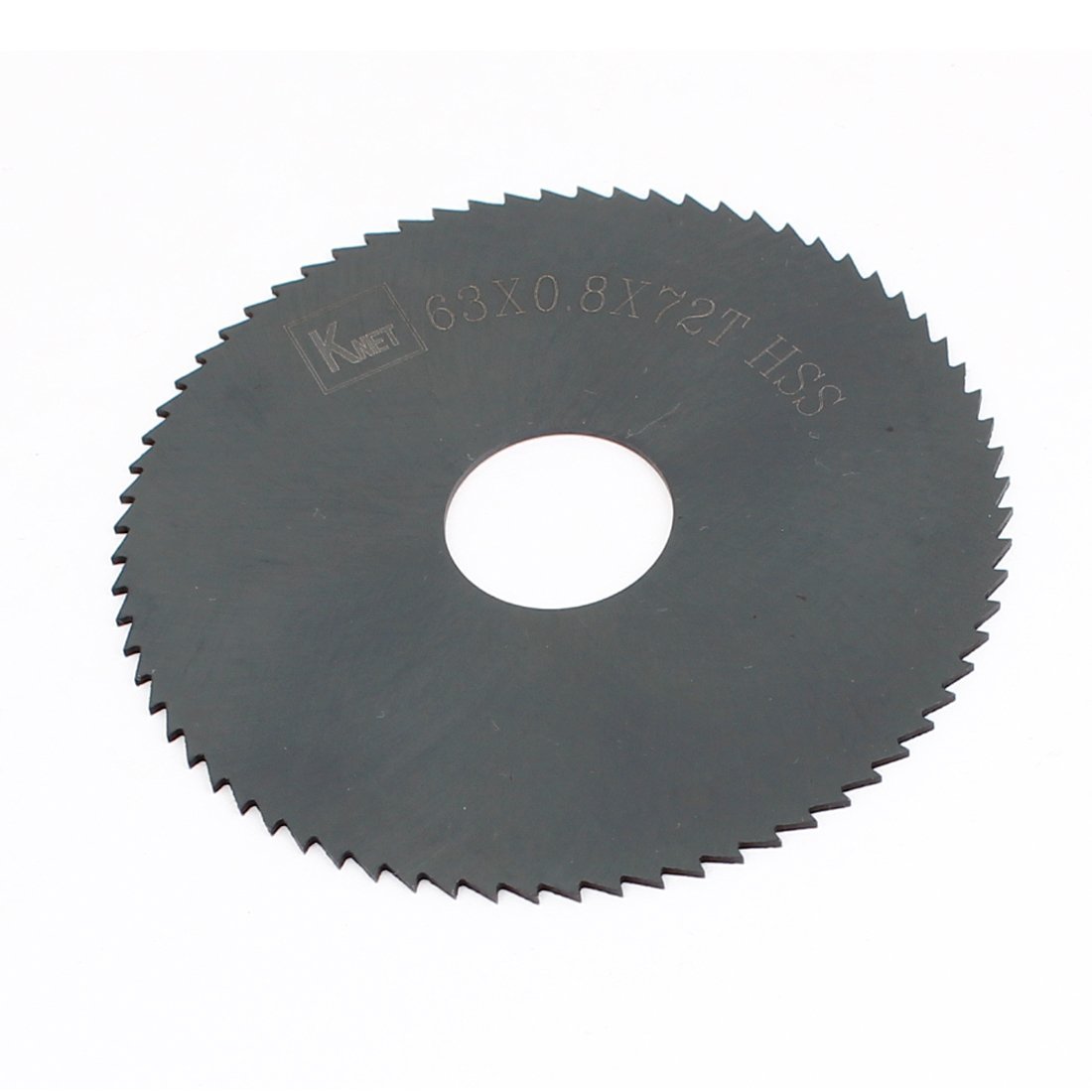 Sourcingmap HSS 72 Teeth 63mm x 0.8mm x 16mm Slitting Saw Cutting Tool