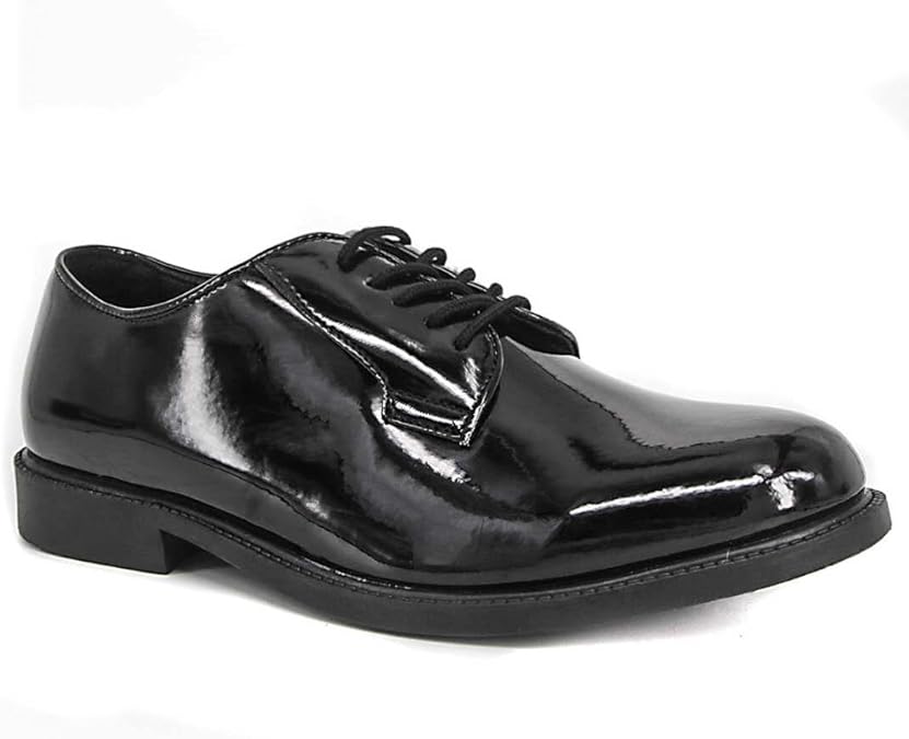 glossy oxford shoes