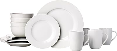 Service de table 16 pièces pour 4 personnes, Blanche