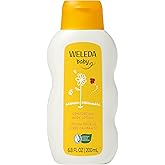 Weleda Baby Calendula Comforting Body Lotion, Plant Rich Moisturizer with Calendula, Chamomile, Sweet Almond and Sesame Oils, 6.8 Fl Oz