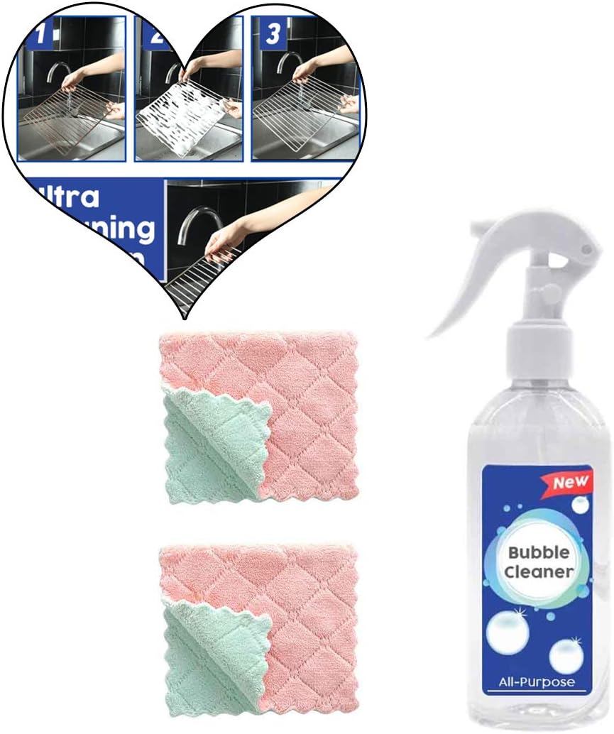 3 Pieces All Purpose Rinse Free Cleaning Spray Cleaner 200 Ml Fast Safe Rinse Free Fresh Scent Cleaner Dissolve Stubborn Stains Multi Purpose Bubble Cleaner Suitable For All Surface Amhomely Amazon Co Uk Health Personal Care