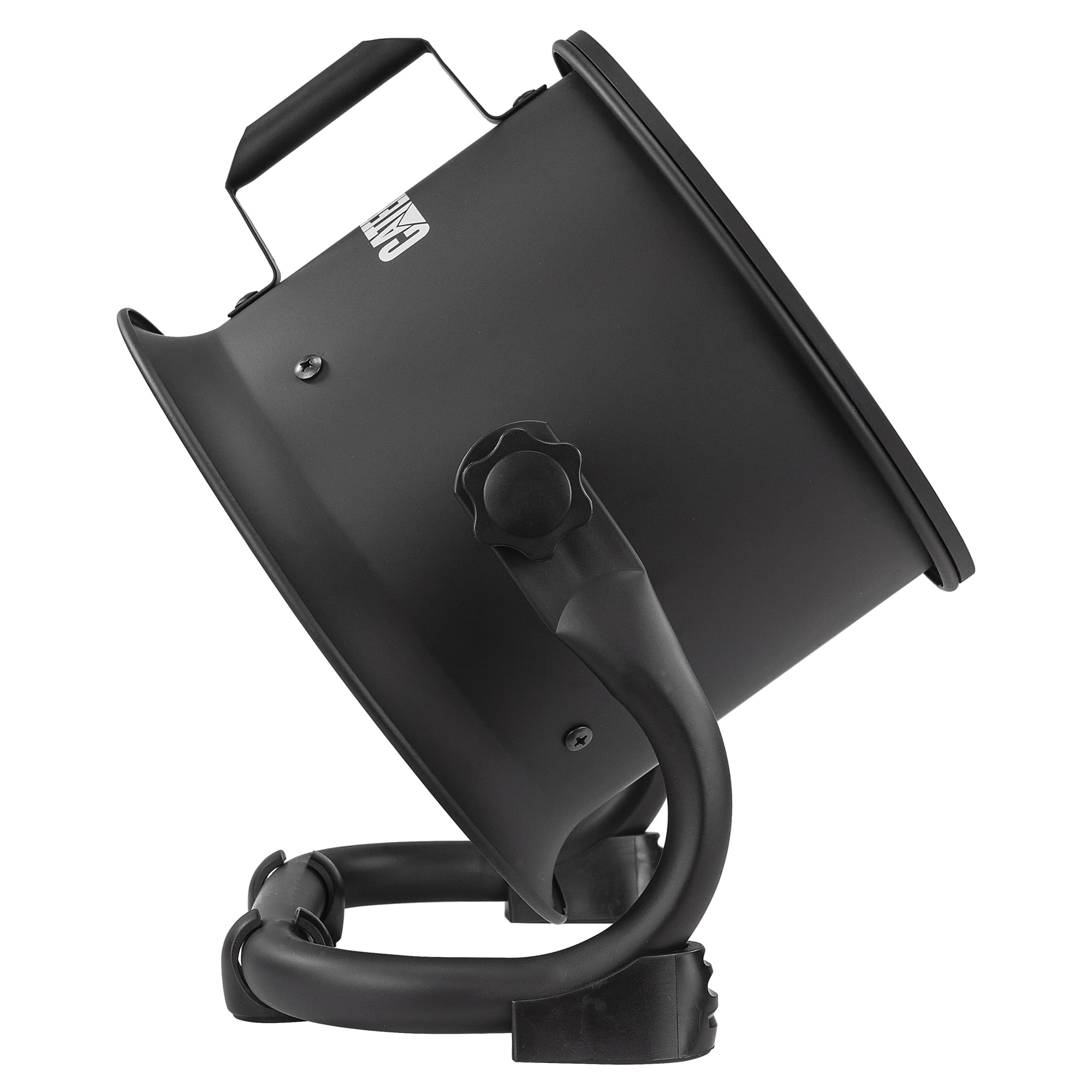 CATERPILLAR 9 Inch 940CFM 4-Speed High-velocity Industrial Drum Air Circulator Fan with 360-degree Pivoting Head and Dual Ball Bearing Motor, Black