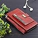 Wallet Leather Folio Case Cover for Samsung Galaxy Note 8, Alligator Pattern Non-slip with Kickstand & Leather Wrist & Card Holder, Embedded Durable Magnetic Flip case for Galaxy Note 8 (2017)- Red