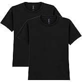 Gildan Unisex-Child Gildan Youth Heavy Cotton T-Shirt, Style G5000b, 2-Pack