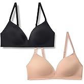 Amazon Essentials Womens Microfiber Lined Plunge Bralette
