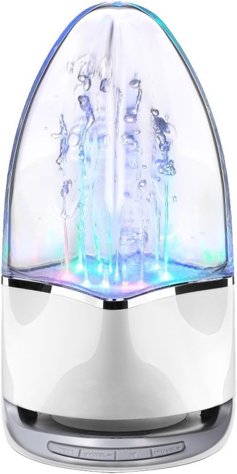 Winjoin Bluetooth Colour Water Dancing Fountain Speaker for PC Mac MP3 Players Mobiles Tablets