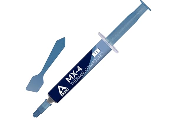 ARCTIC MX-4 (incl. Spatula, 4 g) - Premium Performance Thermal Paste for All Processors (CPU, GPU - PC, PS4, Xbox), Very high