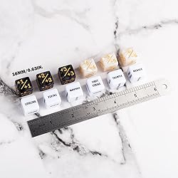 48 Pieces Abilities Keywords Counter Dice Plus One