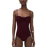 Ulla Johnson Women's Dalila Ruched Maillot