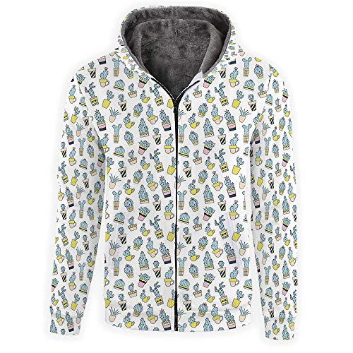 Unisex Zip up Hoodie All Over Print Jacket Sweatshirt -Butterfly